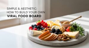featured: simple & aesthetic: how to build your own viral food board
