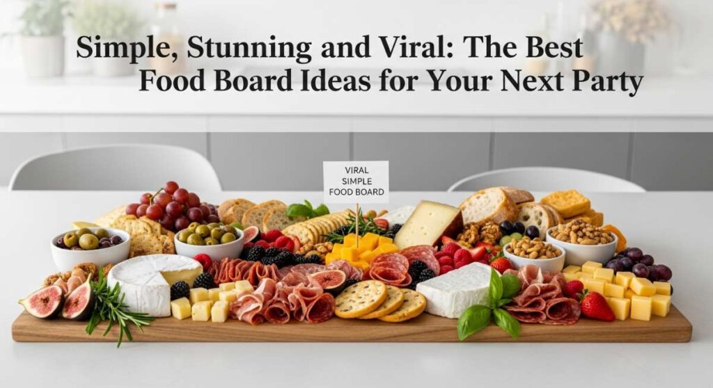 featured: simple, stunning, and viral: the best food board ideas for your next party