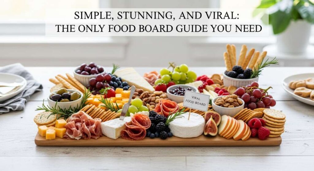featured: simple, stunning, and viral: the only food board guide you need