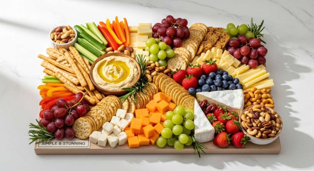 featured: simple & stunning: how to build the ultimate viral snack board