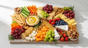 featured: simple & stunning: how to build the ultimate viral snack board