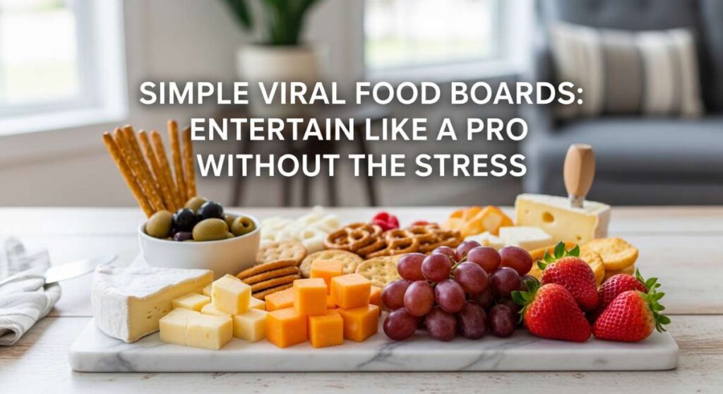featured: simple viral food boards: entertain like a pro without the stress