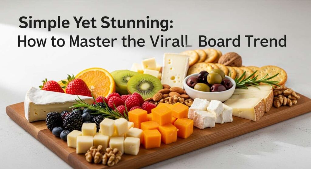 featured: simple yet stunning: how to master the viral food board trend