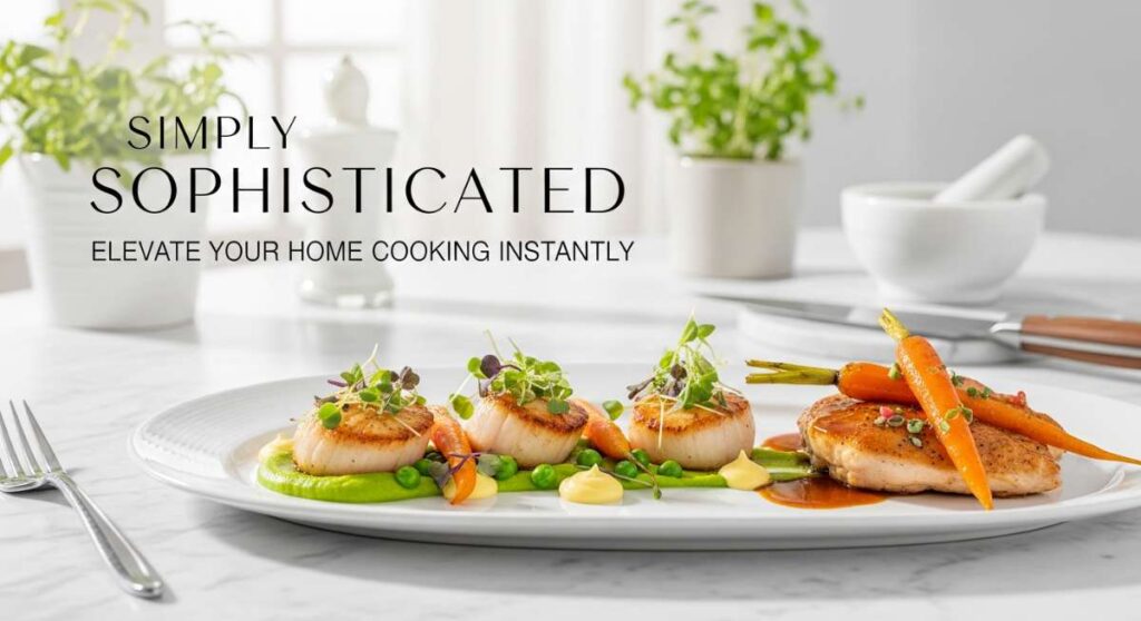 featured: simply sophisticated: elevate your home cooking instantly
