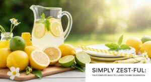 featured: simply zest ful: your complete guide to a lemon themed celebration