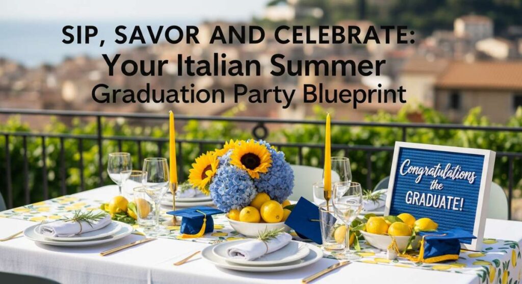 featured: sip, savor, and celebrate: your italian summer graduation party blueprint