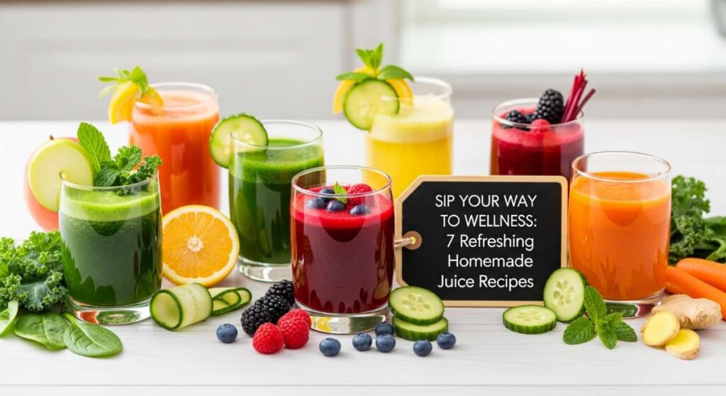 featured: sip your way to wellness: 7 refreshing homemade juice recipes