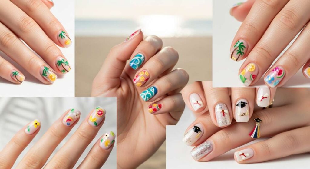featured: sizzle and shine: the ultimate guide to 2026 summer & graduation nail art