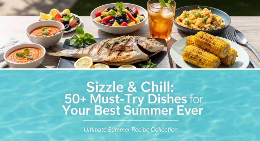 featured: sizzle & chill: 50+ must try dishes for your best summer ever