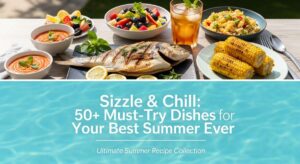 featured: sizzle & chill: 50+ must try dishes for your best summer ever