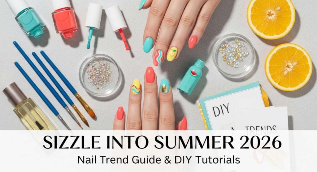 featured: sizzle into summer 2026: the ultimate nail trend guide & diy tutorials