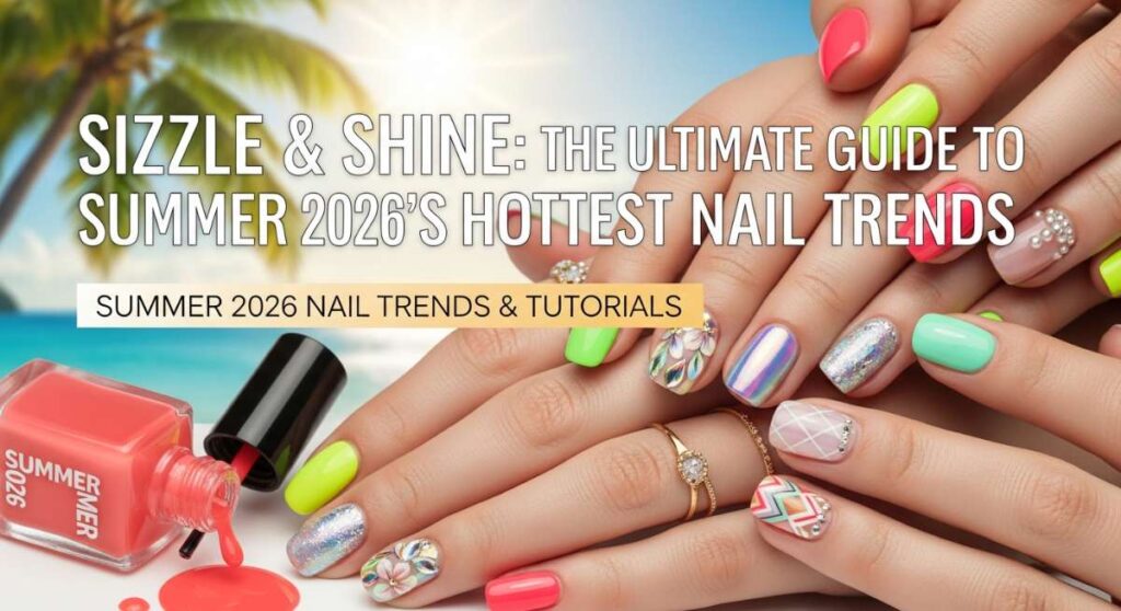 featured: sizzle & shine: the ultimate guide to summer 2026's hottest nail trends