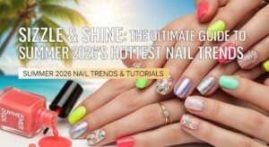 featured: sizzle & shine: the ultimate guide to summer 2026's hottest nail trends
