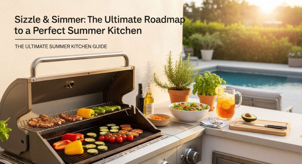 featured: sizzle & simmer: the ultimate roadmap to a perfect summer kitchen