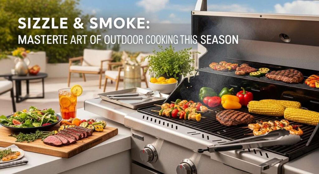 featured: sizzle & smoke: master the art of outdoor cooking this season