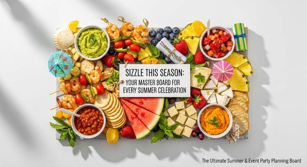 featured: sizzle this season: your master board for every summer celebration