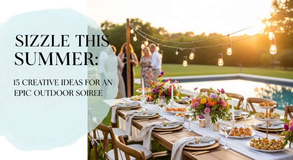 featured: sizzle this summer: 15 creative ideas for an epic outdoor soiree