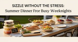 featured: sizzle without the stress: summer dinner prep for busy weeknights