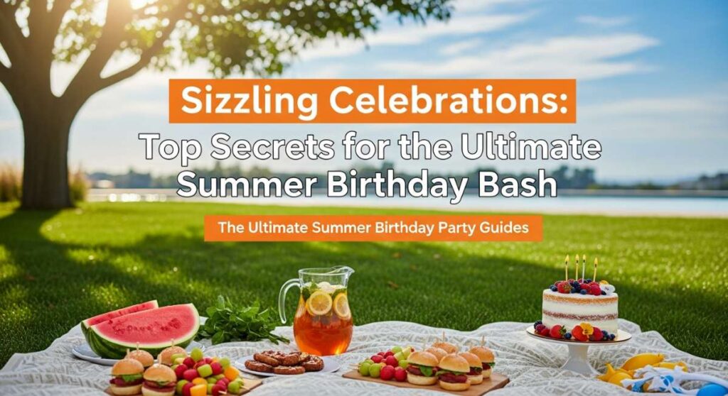 featured: sizzling celebrations: top secrets for the ultimate summer birthday bash