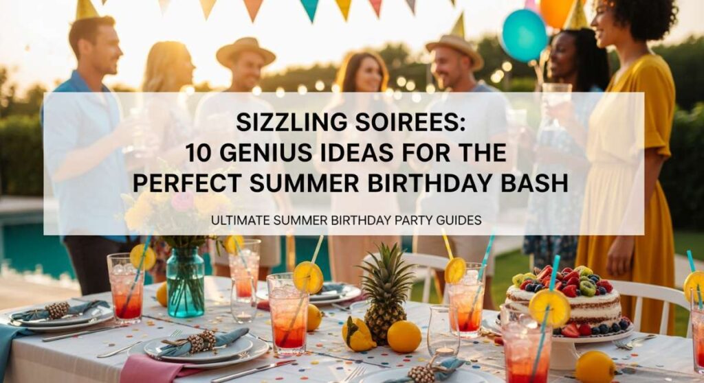featured: sizzling soirees: 10 genius ideas for the perfect summer birthday bash