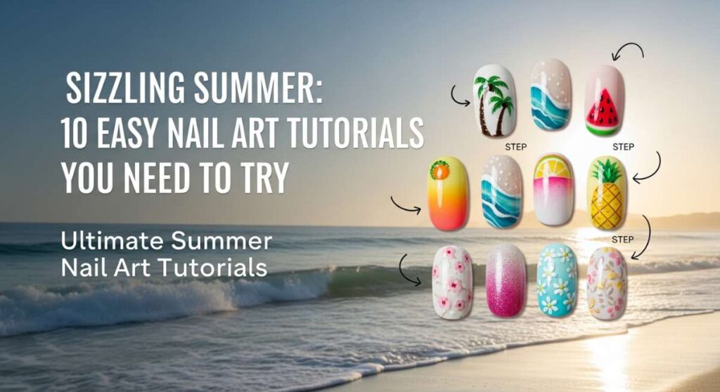 featured: sizzling summer: 10 easy nail art tutorials you need to try