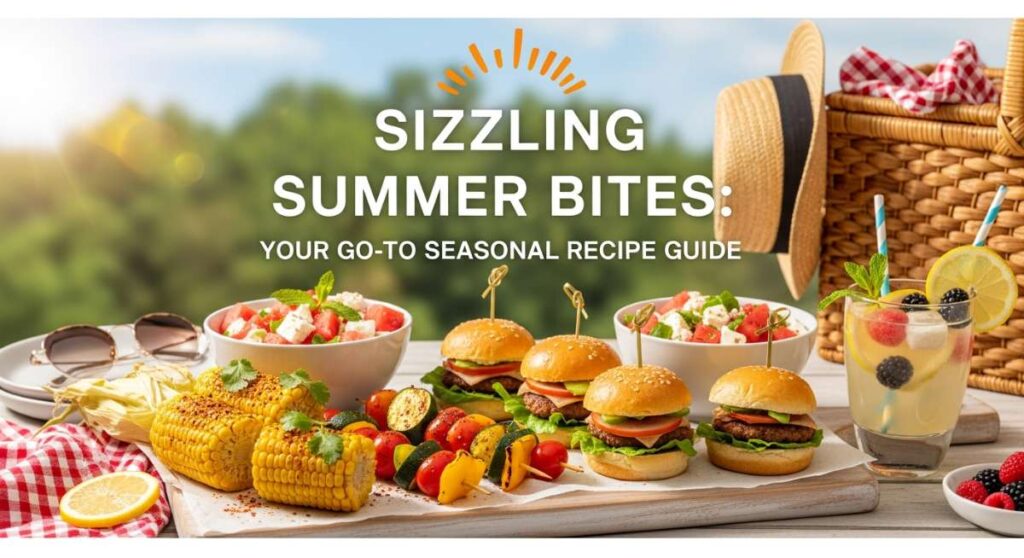 featured: sizzling summer bites: your go to seasonal recipe guide
