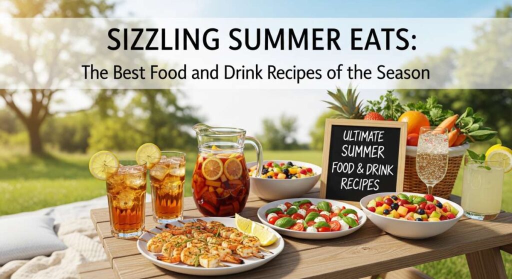 Sizzling Summer Eats: The Best Food and Drink Recipes of the Season featured: sizzling summer eats: the best food and drink recipes of the season