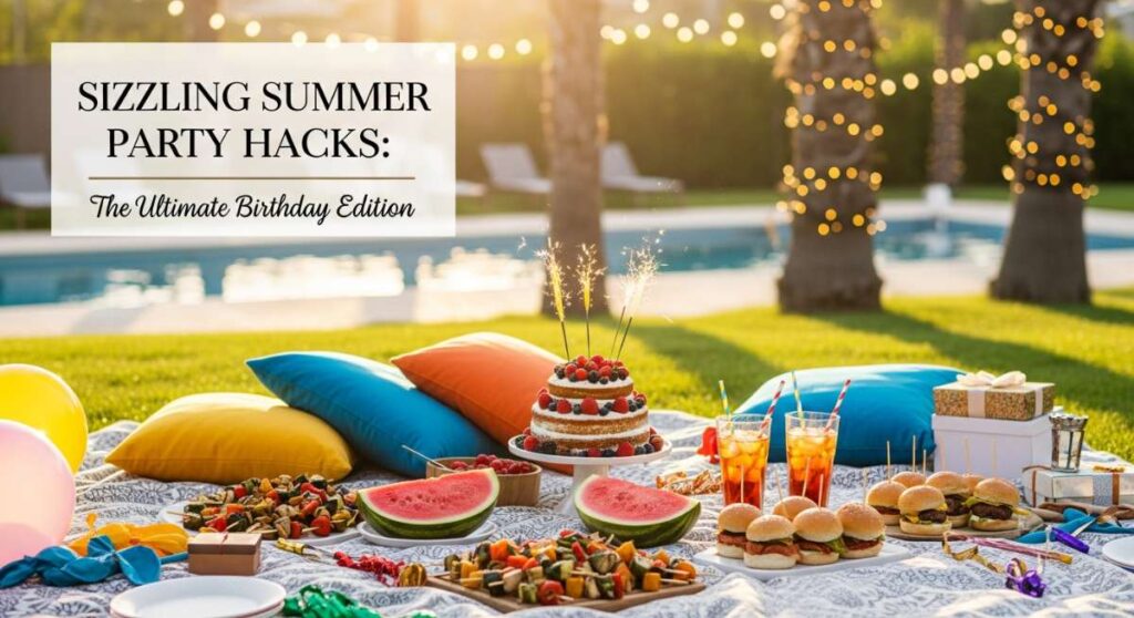 featured: sizzling summer party hacks: the ultimate birthday edition