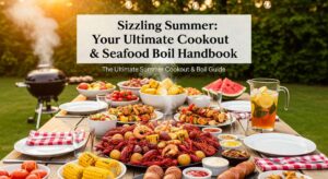 featured: sizzling summer: your ultimate cookout & seafood boil handbook