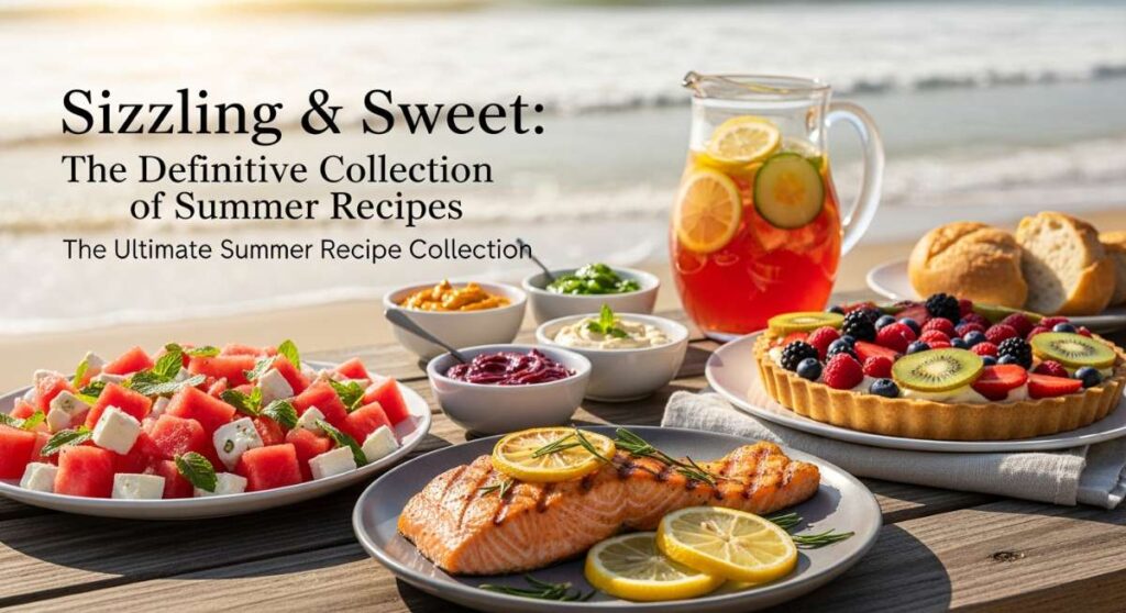 featured: sizzling & sweet: the definitive collection of summer recipes