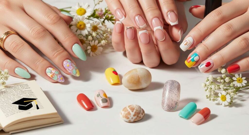 featured: slay your big day & beyond: 2026's hottest summer & graduation mani trends