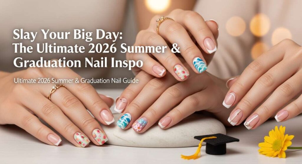 Slay Your Big Day: The Ultimate 2026 Summer & Graduation Nail Inspo featured: slay your big day: the ultimate 2026 summer & graduation nail inspo