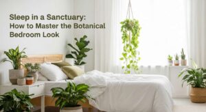 featured: sleep in a sanctuary: how to master the botanical bedroom look