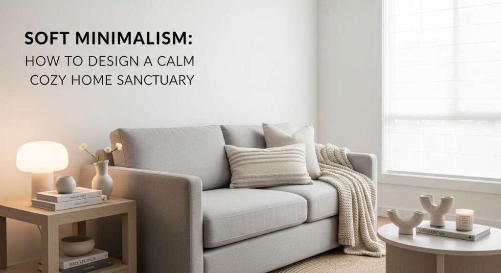 featured: soft minimalism: how to design a calm and cozy home sanctuary