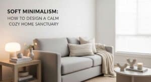 featured: soft minimalism: how to design a calm and cozy home sanctuary