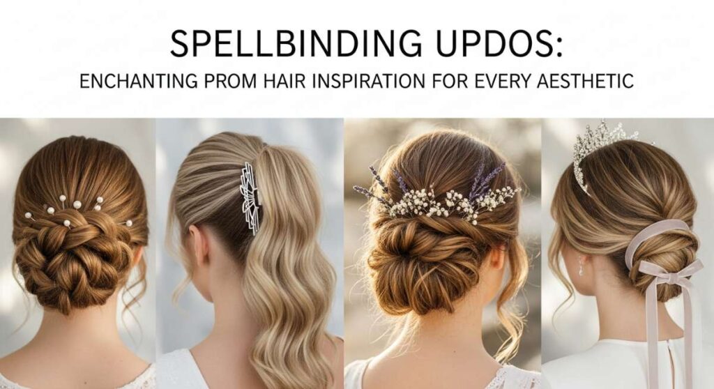 featured: spellbinding updos: enchanting prom hair inspiration for every aesthetic