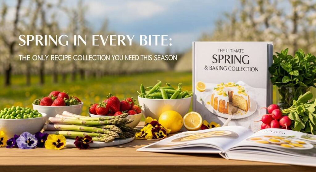featured: spring in every bite: the only recipe collection you need this season