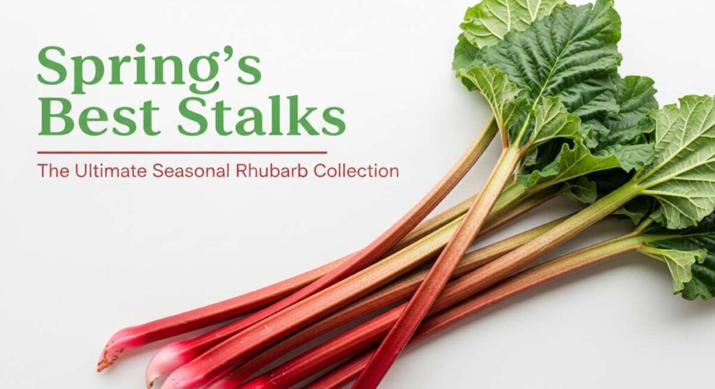 featured: spring’s best stalks: the ultimate seasonal rhubarb collection