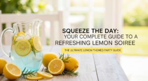 featured: squeeze the day: your complete guide to a refreshing lemon soiree