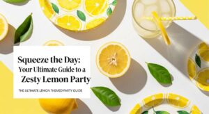 featured: squeeze the day: your ultimate guide to a zesty lemon party