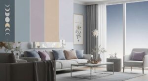 featured: stardust and sage: 7 ethereal shades for a celestial living space