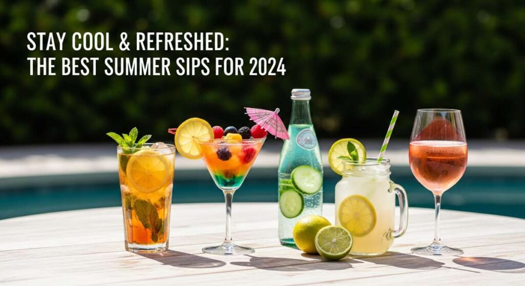 featured: stay cool & refreshed: the best summer sips for 2024