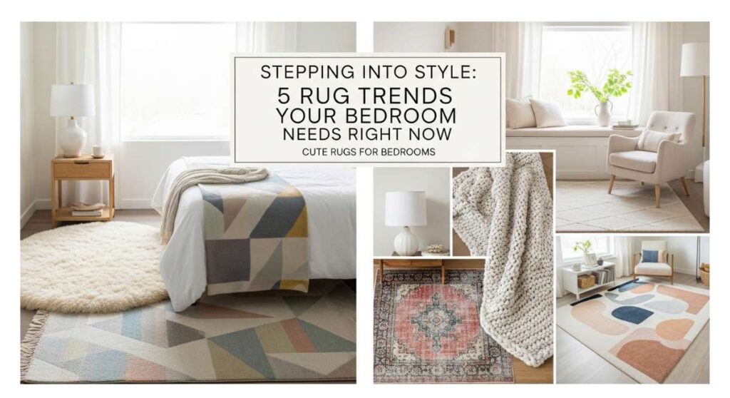 featured: stepping into style: 5 rug trends your bedroom needs right now