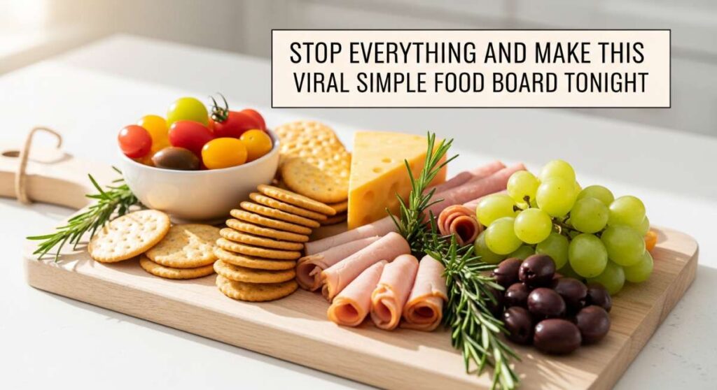 featured: stop everything and make this viral simple food board tonight