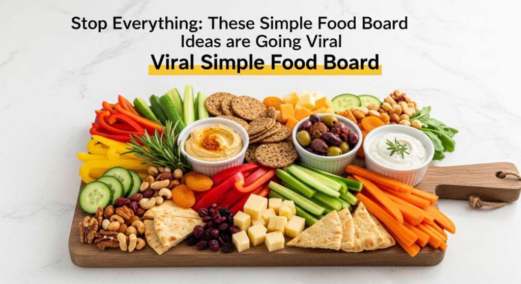 featured: stop everything: these simple food board ideas are going viral