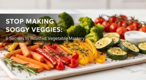 featured: stop making soggy veggies: 5 secrets to roasted vegetable mastery