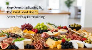 featured: stop overcomplicating it: the viral food board secret for easy entertaining