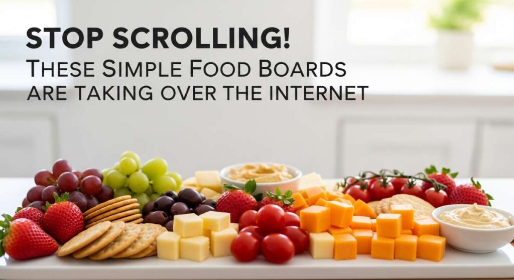 featured: stop scrolling! these simple food boards are taking over the internet