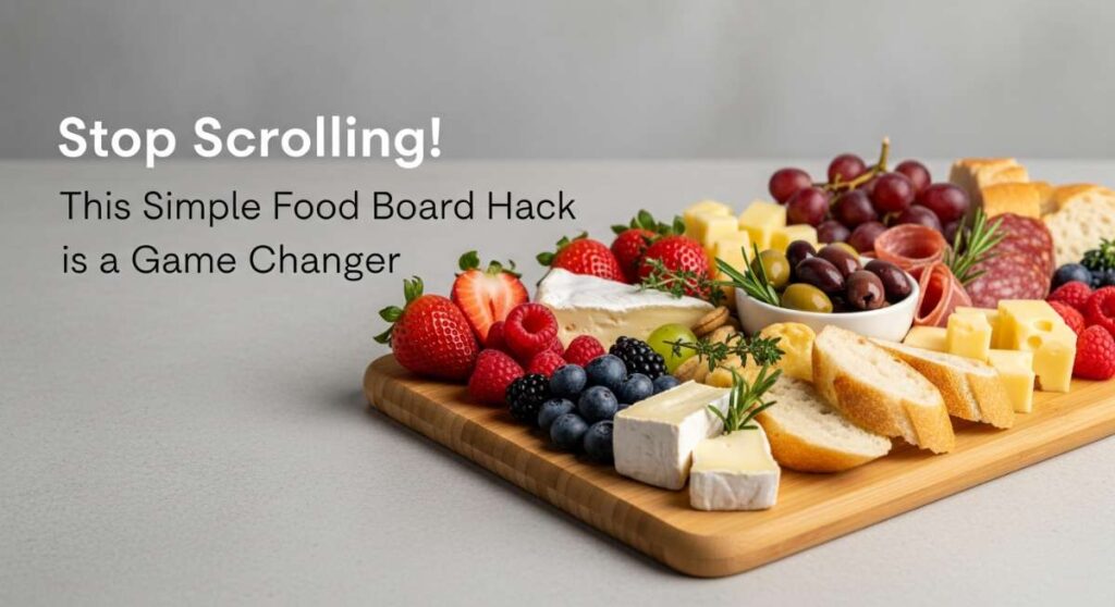 featured: stop scrolling! this simple food board hack is a game changer