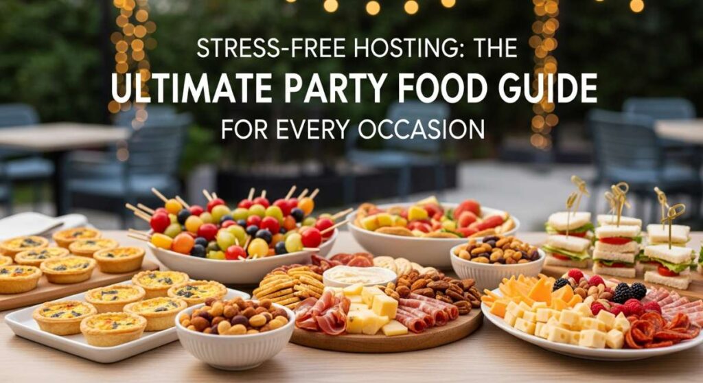 featured: stress free hosting: the ultimate party food guide for every occasion